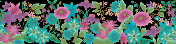 Cultural Influence - YOMU Border Print - Spring 0031-6