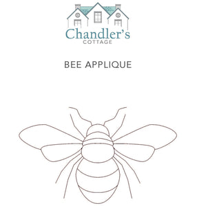 Bee Applique - Free Download