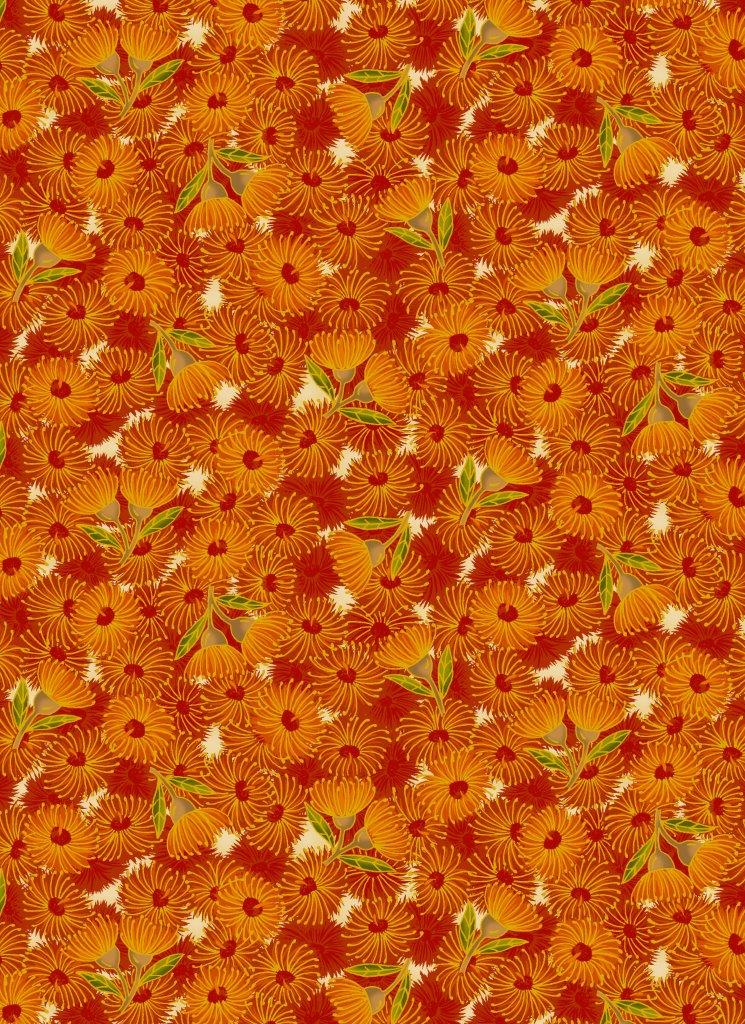 UTAS - Flowering Gum - Orange/Multi (0012-8)