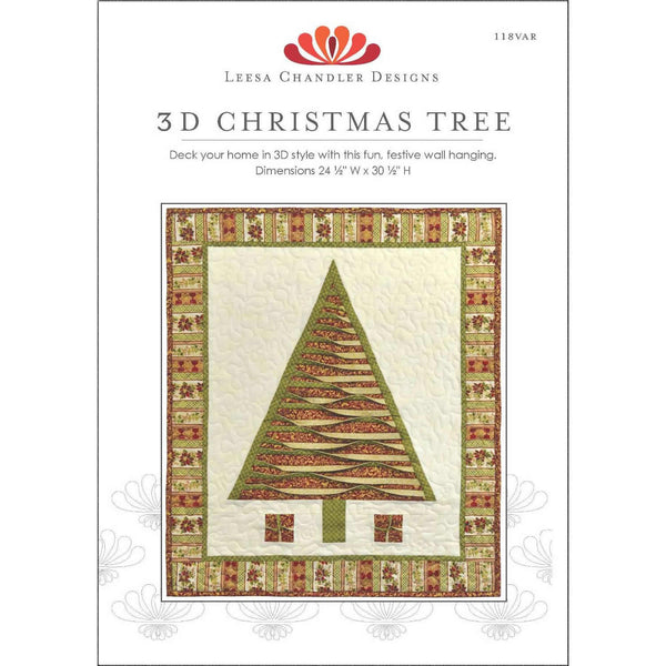 3D Pintuck Christmas Tree - 118VAR