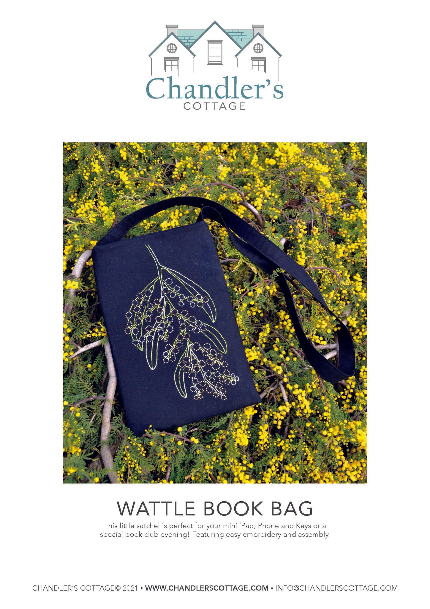 Wattle Book Bag - WBB