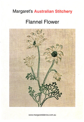 Margaret's Fabrics - Australian Stitchery - Flannel Flower