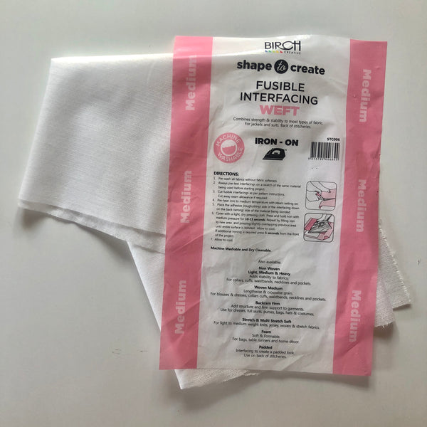 Fusible Interfacing - Weft