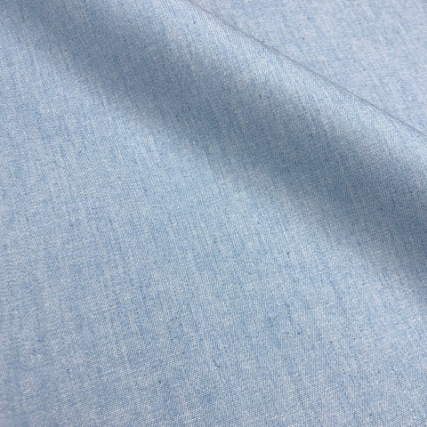 Denim Shirting - Pale Blue
