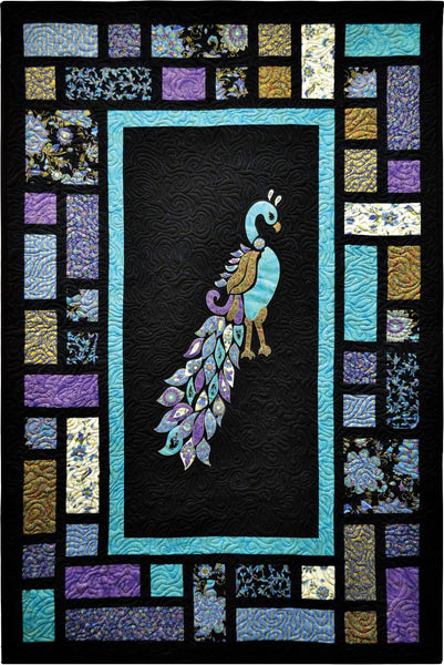 Peacock Through the Window - 158VAR