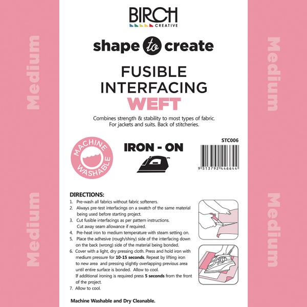 Fusible Interfacing - Weft