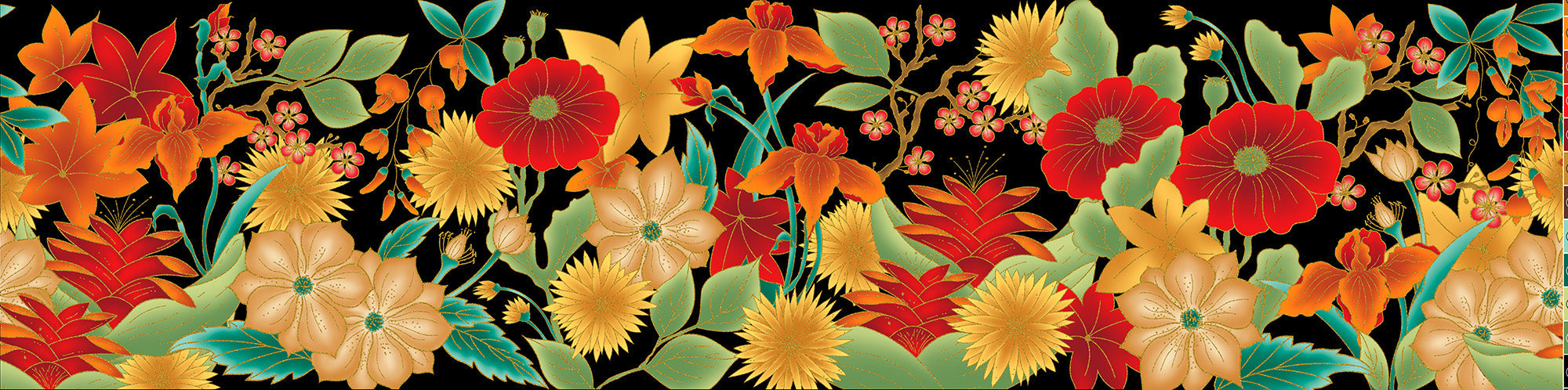 Cultural Influence - YOMU Border Print - Summer 0031-3