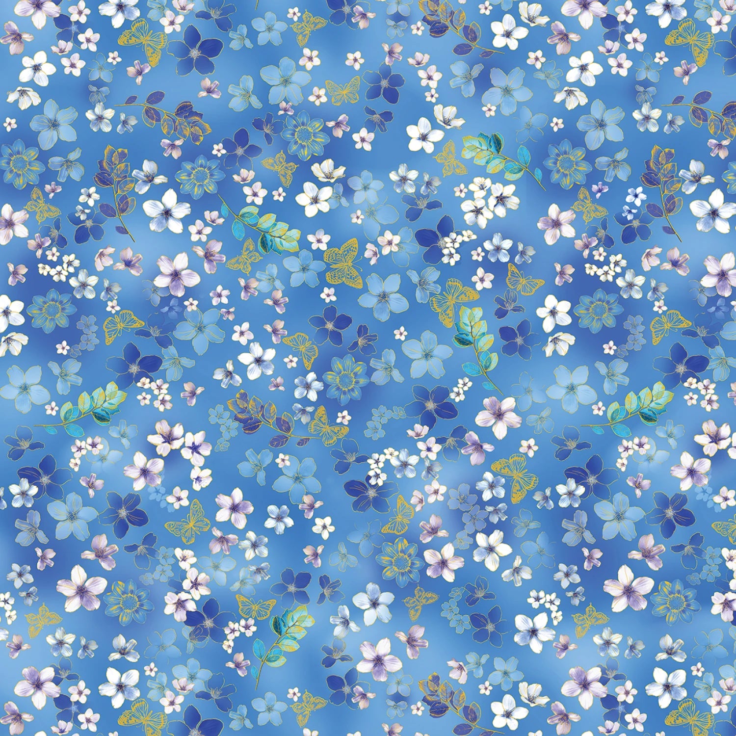 Ethereal Field Light Blue with Metallic