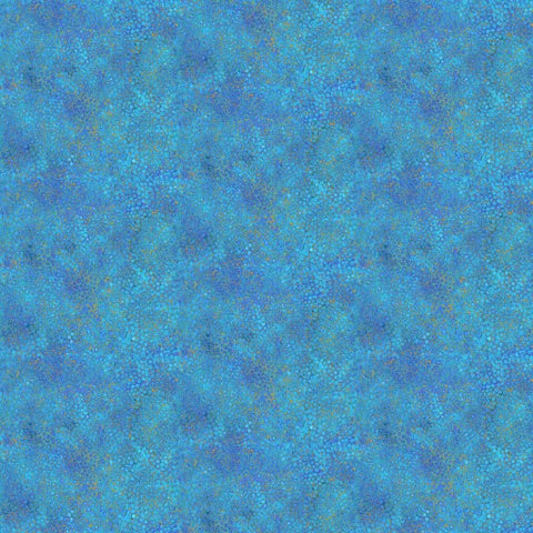 Shimmer Ginkgo Garden Pebbles Blue  26858M-46