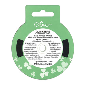 Clover - Black Bias Tape