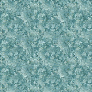 Grand Fir Teal Blue with Metallic