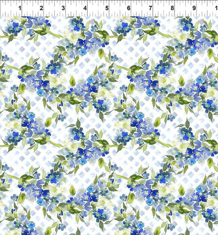 Victoria Flower Blue