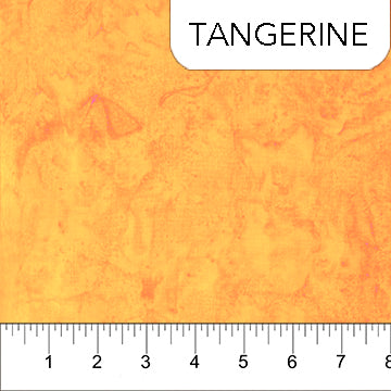 Banyan Batiks - Shadows - 56 Tangerine