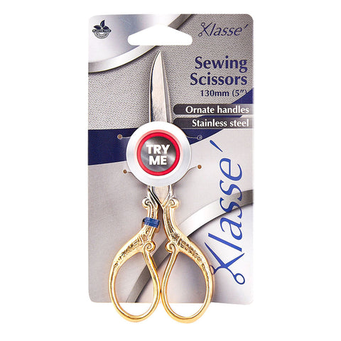 Klasse Scissors - Ornate Embroidery Scissors 5"