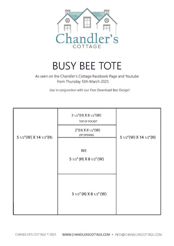 Busy Bee Tote - Free Download