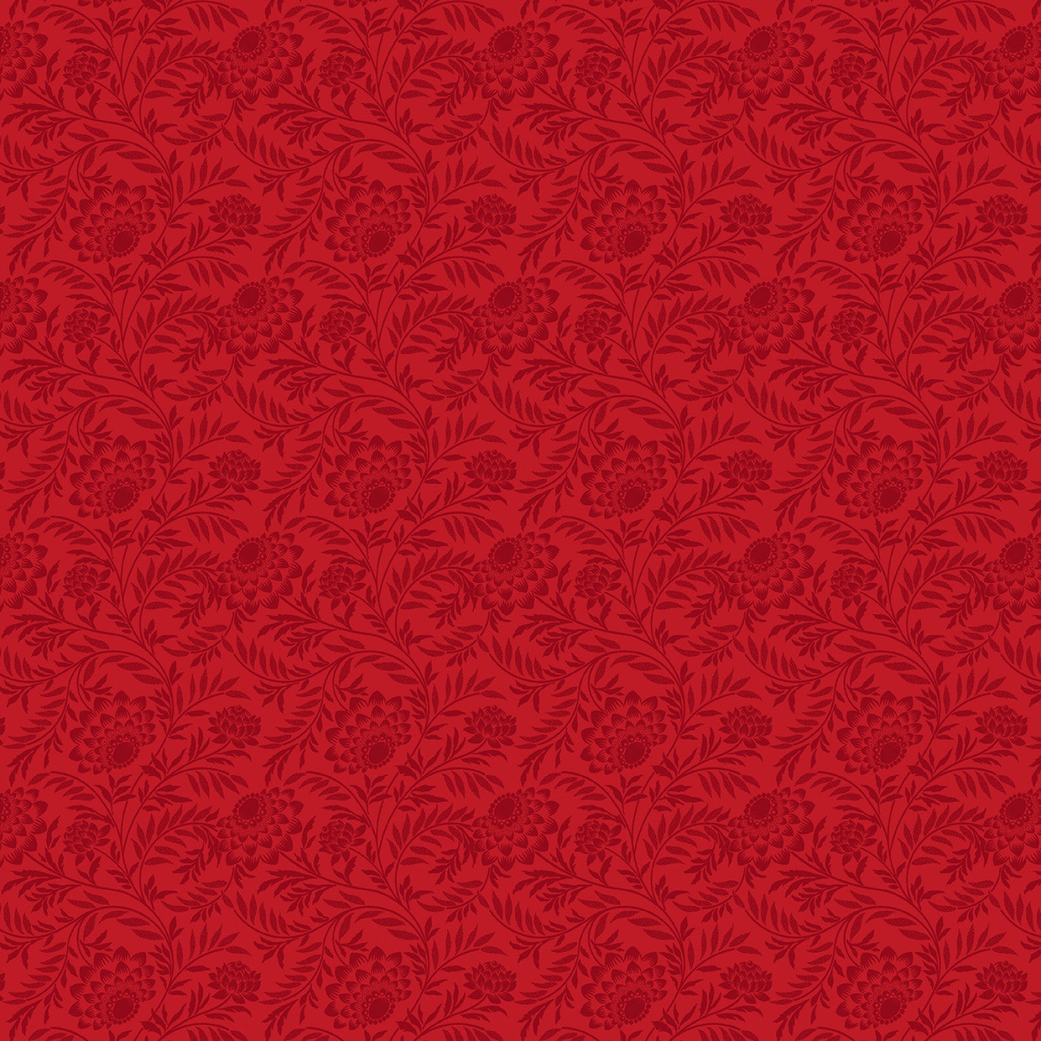 Garden Redwork CD2357 Scarlet