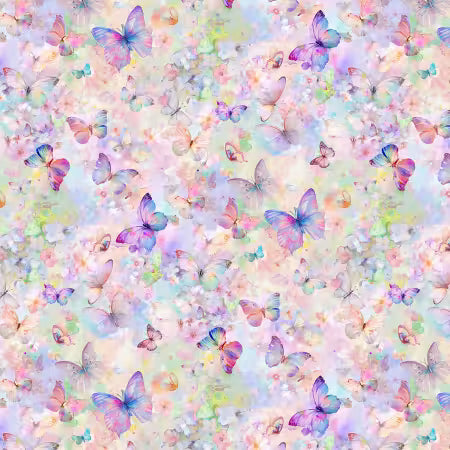 Timeless Treasures - Flutter CD3778 Multi