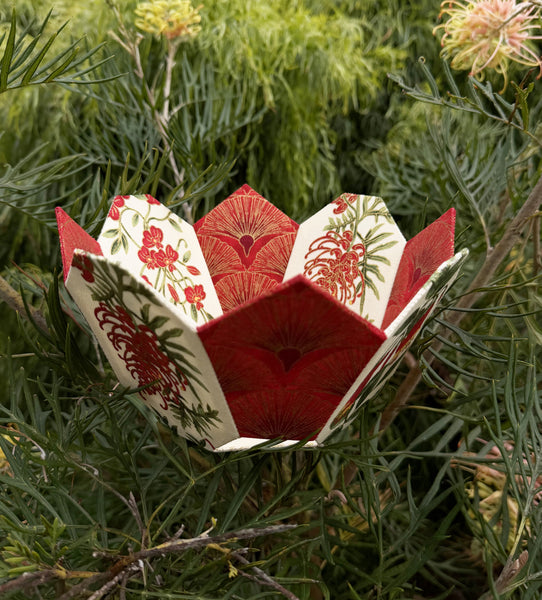 Candle Holder - Australian Christmas