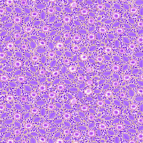 Luminous Small Purple Flowers CM2986