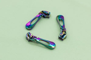 Zipper Pull 3Pk - Rainbow Teardrop