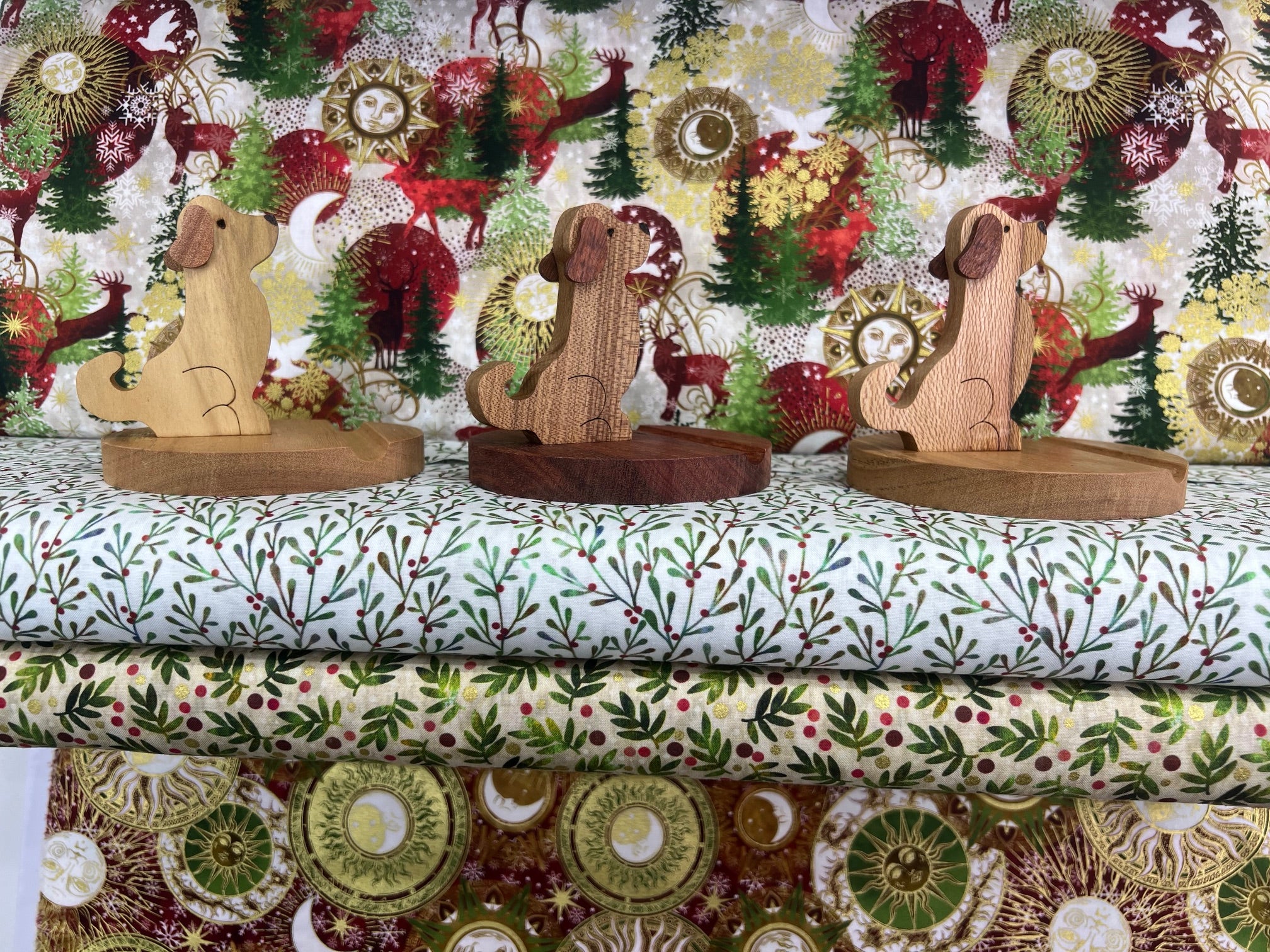 Handmade Phone Holder - Dog