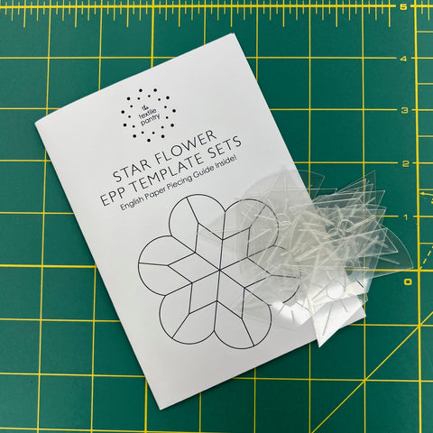 EPP - English Paper Piecing Star Flower LARGE