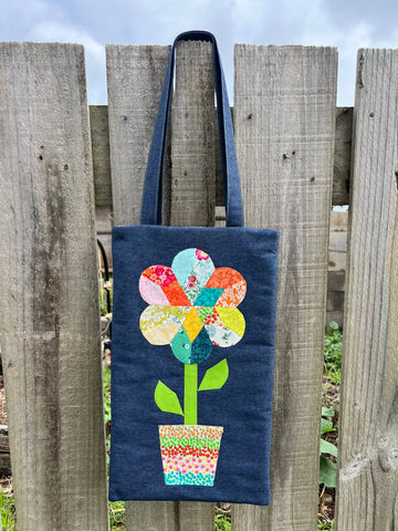 Flower Pot Shopping Bag Featuring EPP Starflower
