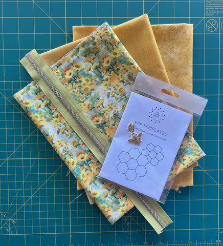 A Quilters Life - Hexagon Wallet Kit