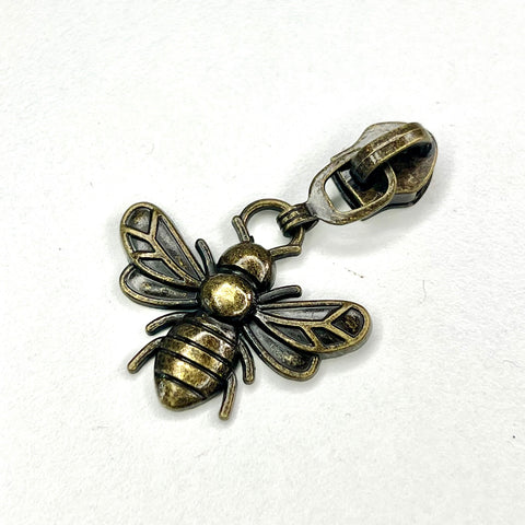 Zipper Pull - Big Brass Bee