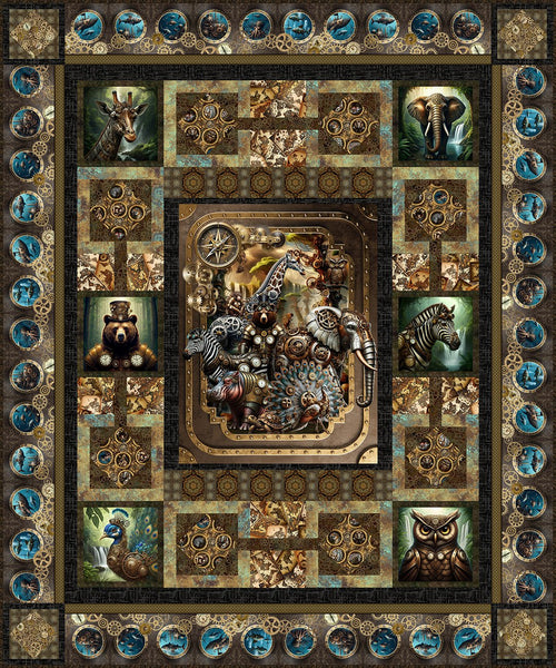Steampunk Menagerie - Quilt Pattern