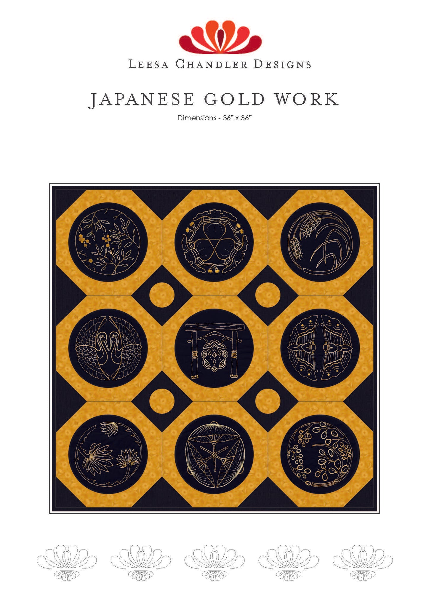 Japanese Gold Work - 016RK