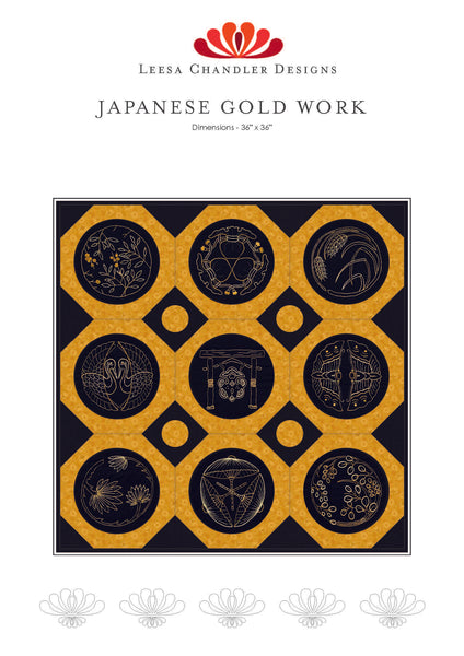 Japanese Gold Work - 016RK