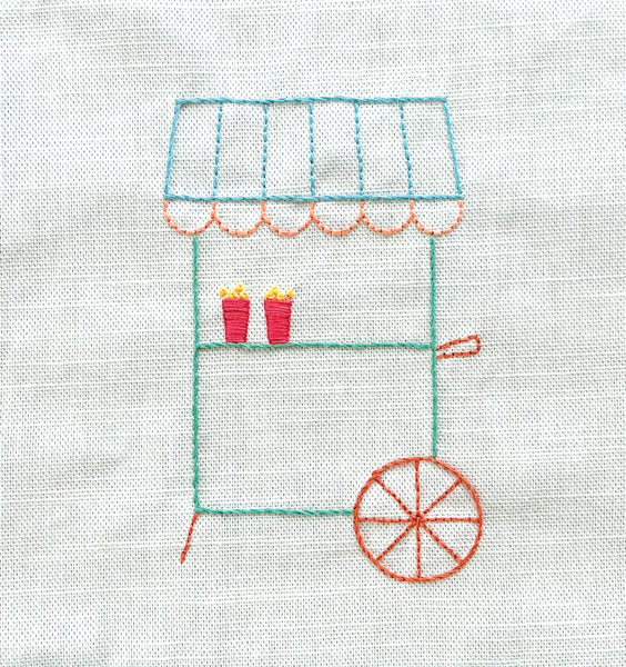 PTD Stitchery - Popcorn