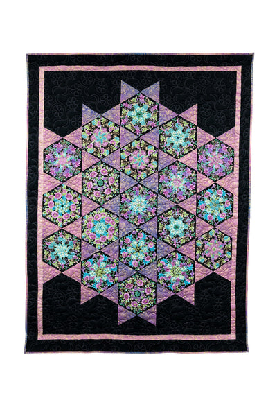 YOMU Kaleidoscope Quilt Kit  - Spring Colours