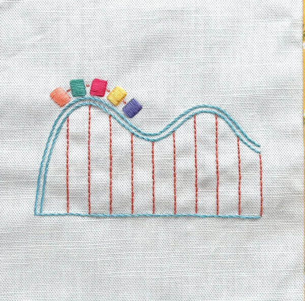 PTD Stitchery - Roller Coaster