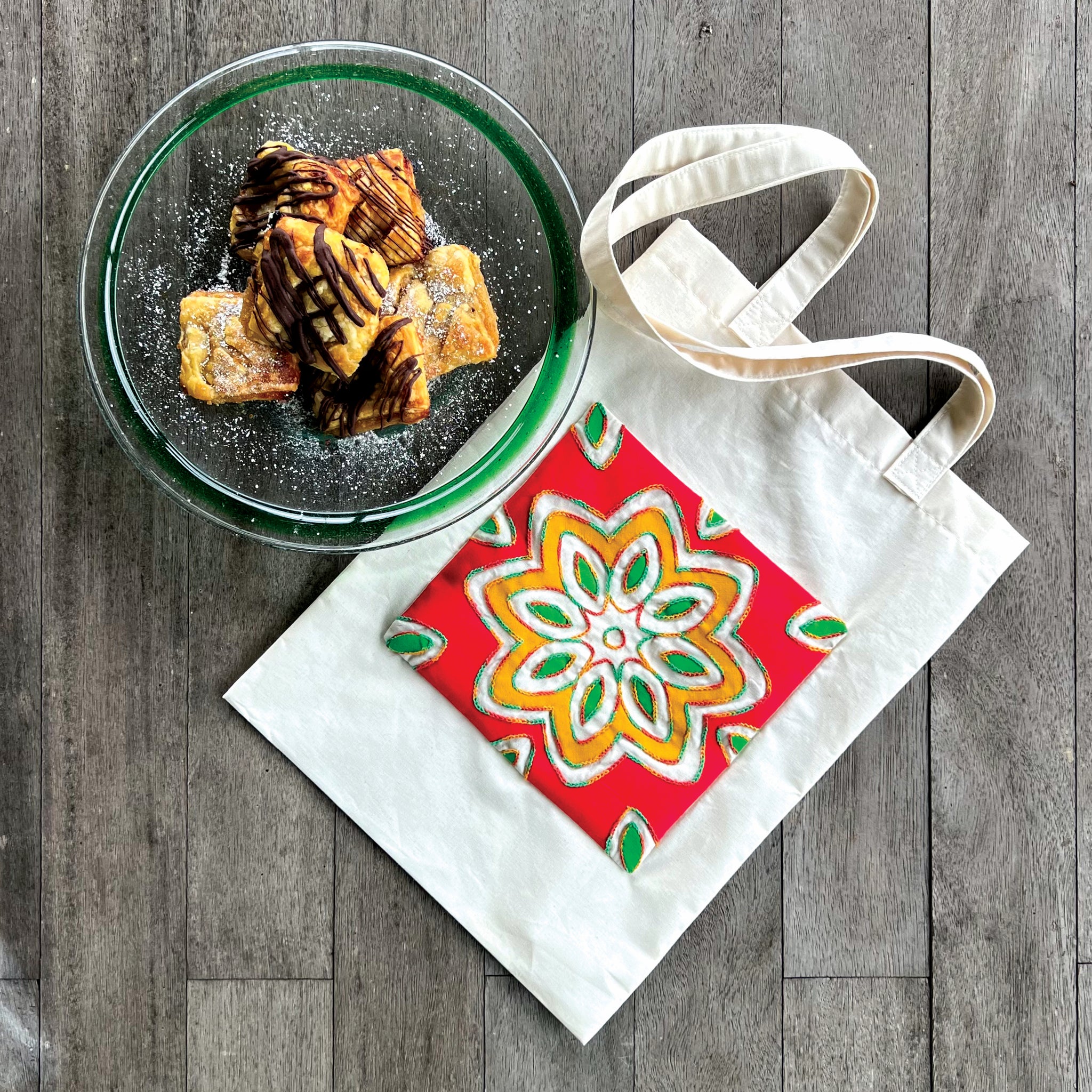 Spanish Tile Shopping Bag