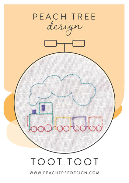 PTD Stitchery - Toot Toot