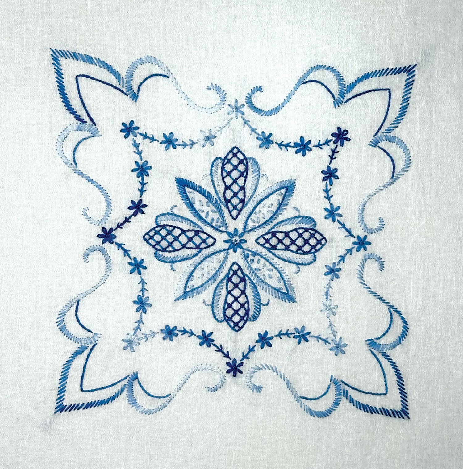 Delftware Stitchery - Viedre