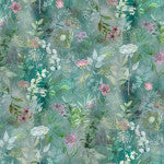 Hoffman - Blush Garden - Dusty Blue