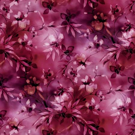 Hoffman - Blush Garden - Magenta