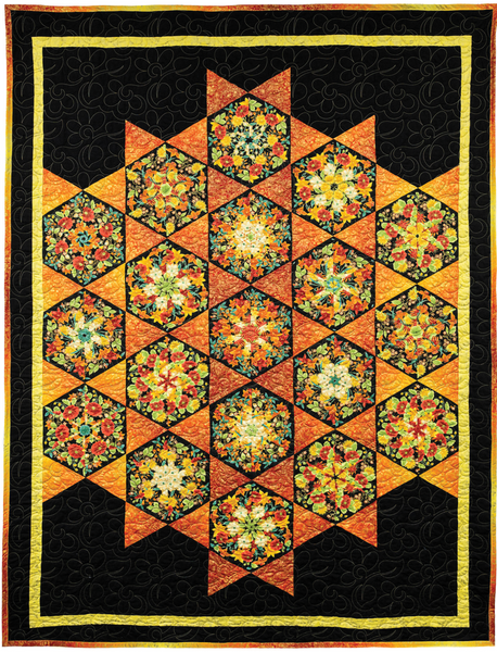 YOMU Oriental Kaleidoscope Quilt Pattern