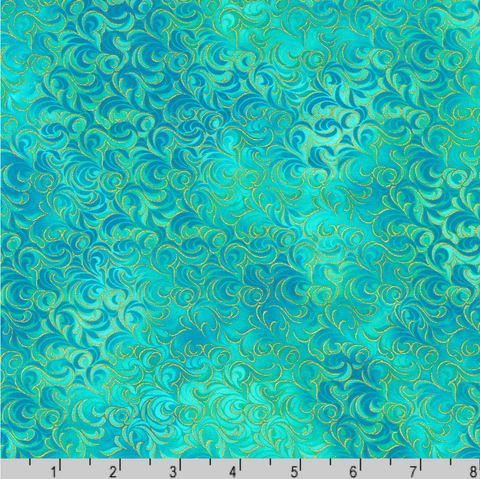 RK Mixed Metallics - 23067-70 Aqua