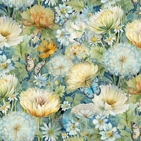 Timeless Treasures - Fleur - CD3681 - Bloom