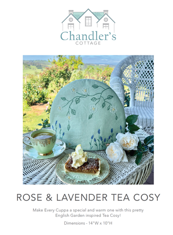 CC 2024 Calendar - June - Rose & Lavender Tea Cosy