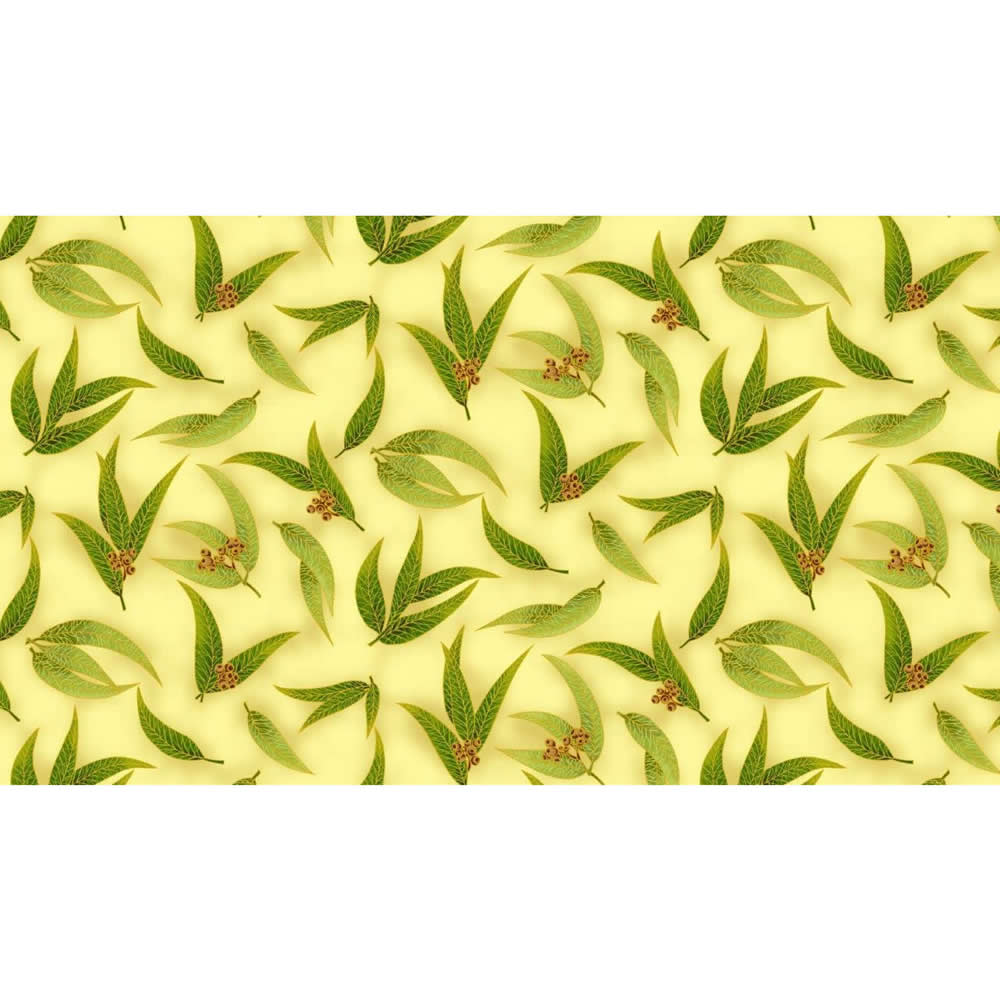UTAS - Gum Leaves - Green/Green (0016-15)