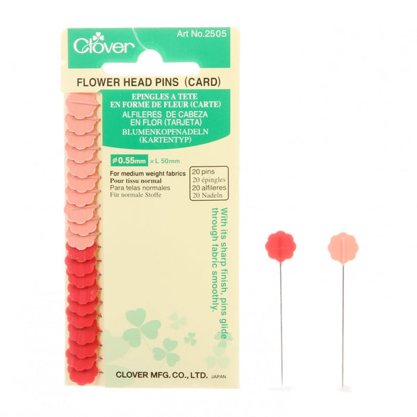 Clover - Flower Head Pin Size 32 - 2in (20 Pack)