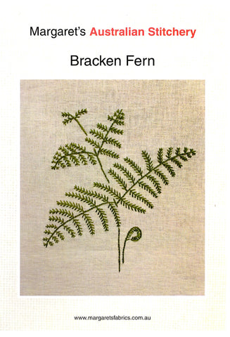 Margaret's Fabrics - Australian Stitchery - Bracken Fern