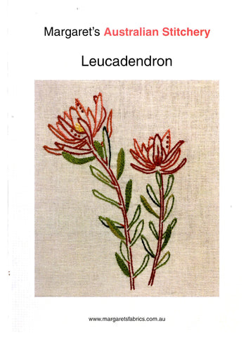 Margaret's Fabrics - Australian Stitchery - Leucadendron