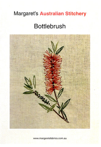 Margaret's Fabrics - Australian Stitchery - Bottlebrush