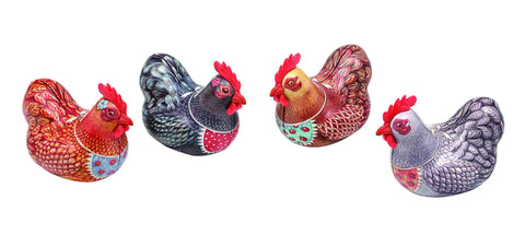 Happy Hen Tins (Selection of Colours)